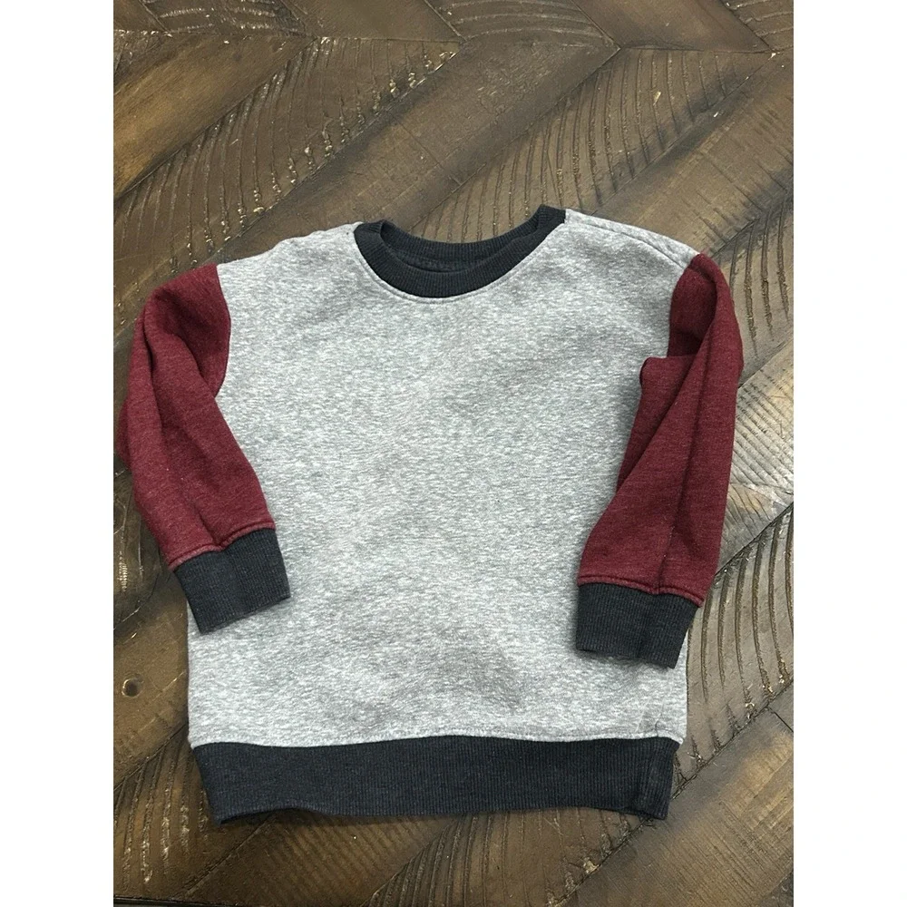 2T Boys Crew Neck Sweatshirt Cat & Jack, 12-18‎ mo Oshkosh jogger + LS Tee